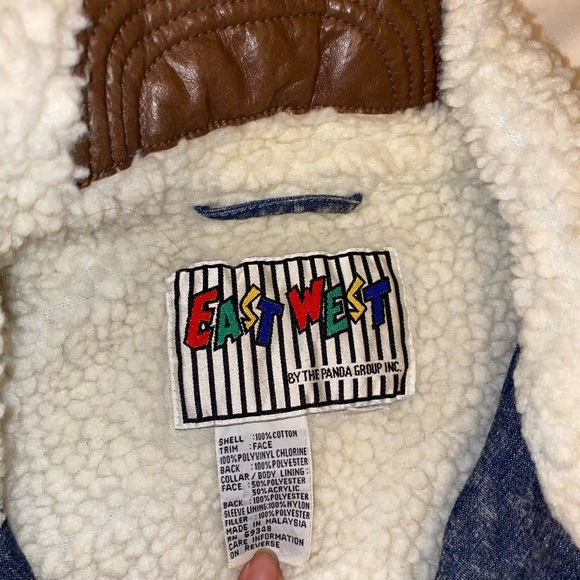 Vintage East West Moto look coat - Picture 3 of 3